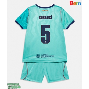 Barcelona Pau Cubarsi #5 Replika Babytøj Tredje sæt Børn 2026-27 Kortærmet (+ Korte bukser)
